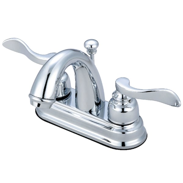 KB8611NFL 4" Centerset Bathroom Faucet, Polished Chrome